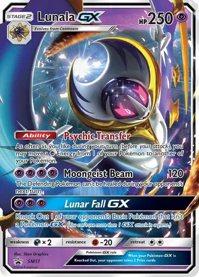 Lunala GX - SM17 - Sun & Moon Promo