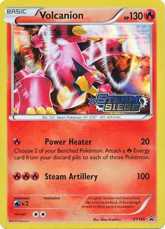 Volcanion - XY145 - Staff - XY Promo