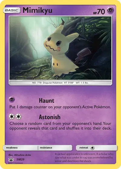 Mimikyu - SM29 - Sun & Moon Promo