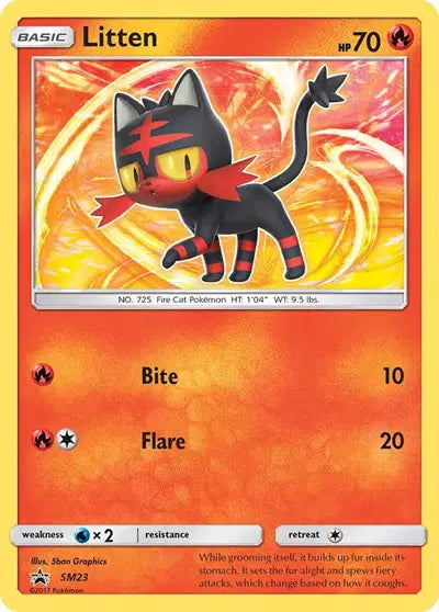 Litten - SM23 - Sun & Moon Promo