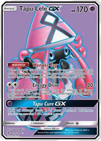 Tapu Lele GX - 137/145 - Guardians Rising