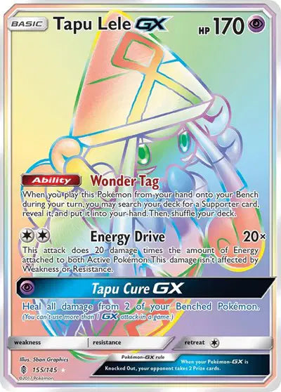 Tapu Lele GX - 155/145 - Guardians Rising