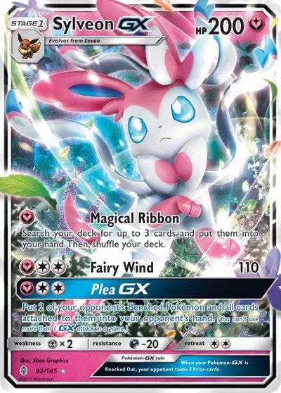 Sylveon GX - 92/145 - Guardians Rising