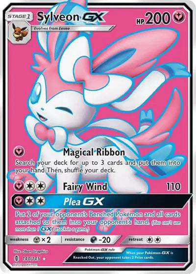 Sylveon GX - 140/145 - Guardians Rising