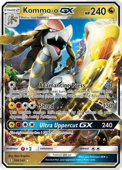 Kommo-o GX - 100/145 - Guardians Rising