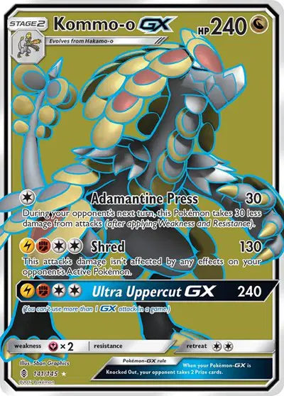 Kommo-o GX - 141/145 - Guardians Rising