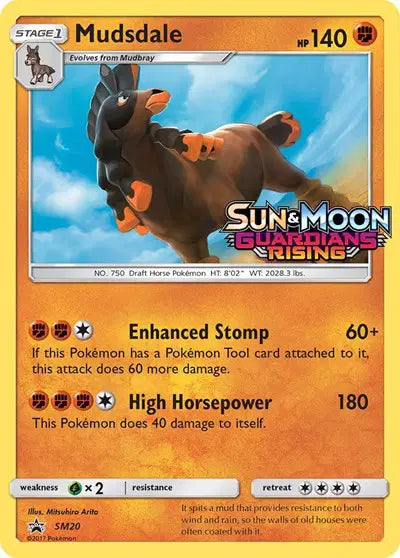 Mudsdale - SM20 - Sun & Moon Promo