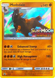 Mudsdale - SM20 - Staff - Sun & Moon Promo