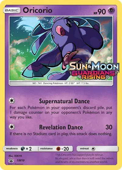 Oricorio - SM19 - Sun & Moon Promo