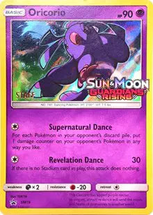 Oricorio - SM19 - Staff - Sun & Moon Promo