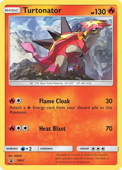Turtonator - SM27 - Sun & Moon Promo