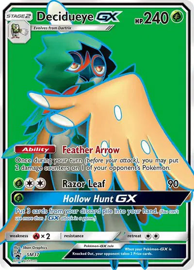 Decidueye GX - SM37 - Sun & Moon Promo