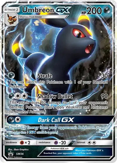 Umbreon GX - SM36 - Sun & Moon Promo