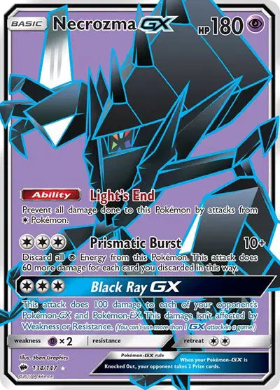 Necrozma GX - 134/147 - Burning Shadows