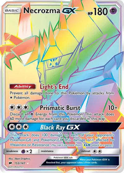 Necrozma GX - 153/147 - Burning Shadows