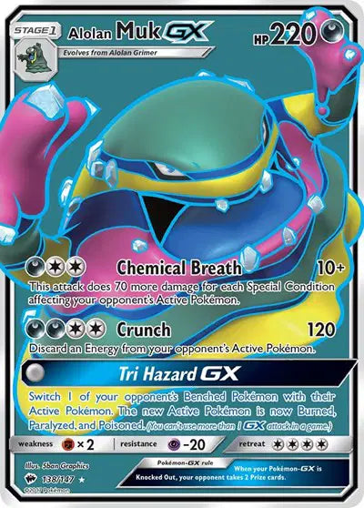 Alolan Muk GX - 138/147 - Burning Shadows