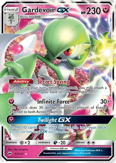 Gardevoir GX - 93/147 - Burning Shadows