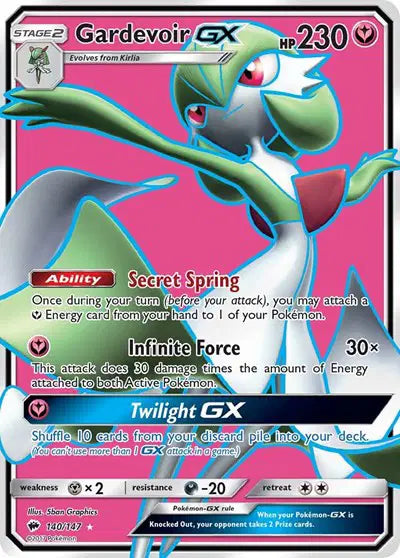 Gardevoir GX - 140/147 - Burning Shadows