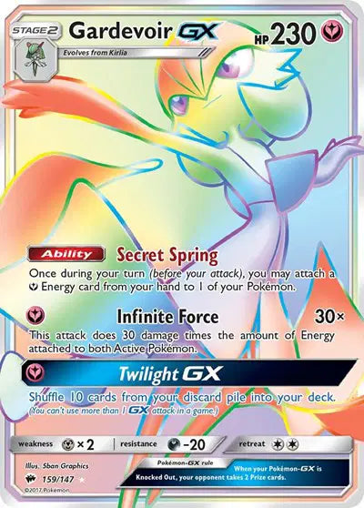 Gardevoir GX - 159/147 - Burning Shadows