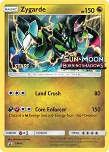 Zygarde - SM48 - Staff - Sun & Moon Promo
