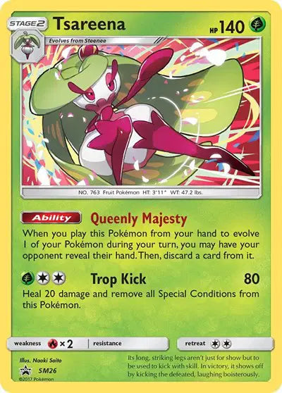Tsareena - SM26 - Sun & Moon Promo