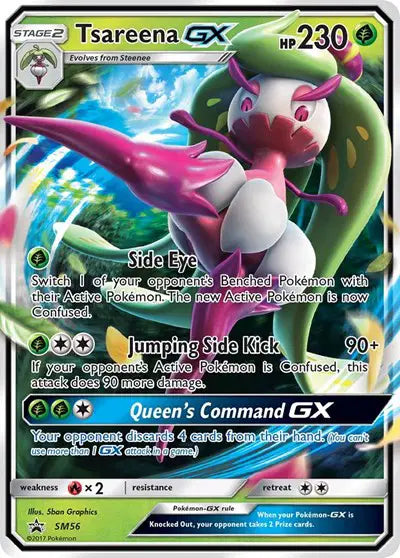 Tsareena GX - SM56 - Sun & Moon Promo