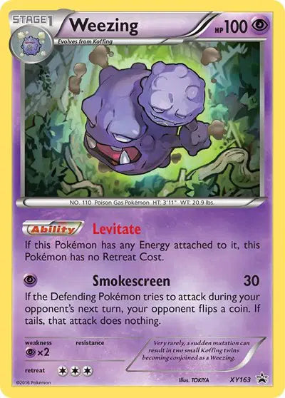 Weezing - XY163 - XY Promo