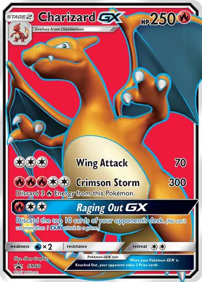 Charizard GX - SM60 - Sun & Moon Promo