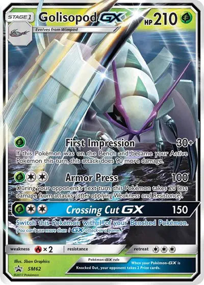 Golisopod GX - SM62 - Sun & Moon Promo