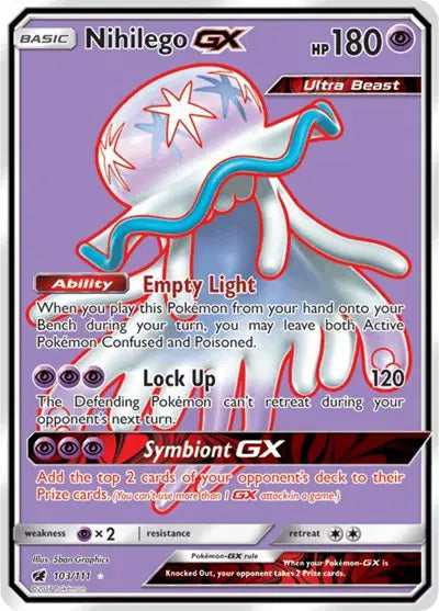 Nihilego GX - 103/111 - Crimson Invasion