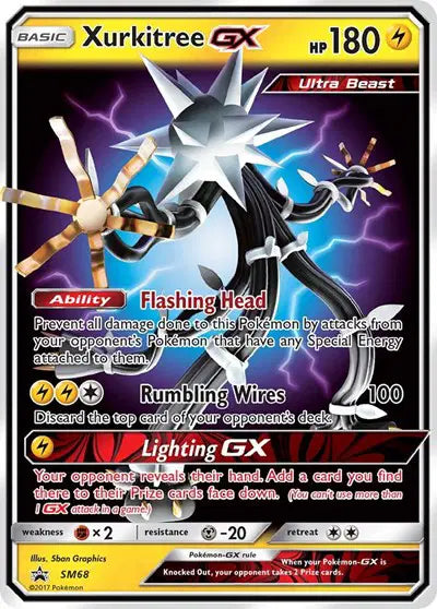 Xurkitree GX - SM68 - Sun & Moon Promo