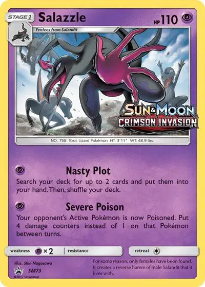 Salazzle - SM73 - Sun & Moon Promo