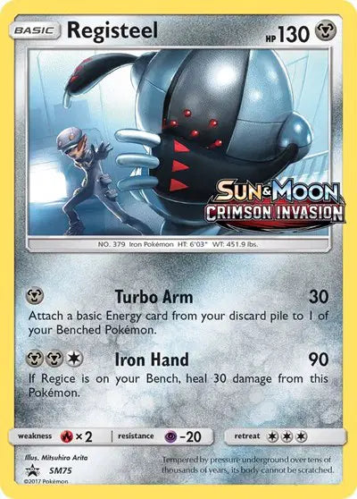 Registeel - SM75 - Sun & Moon Promo