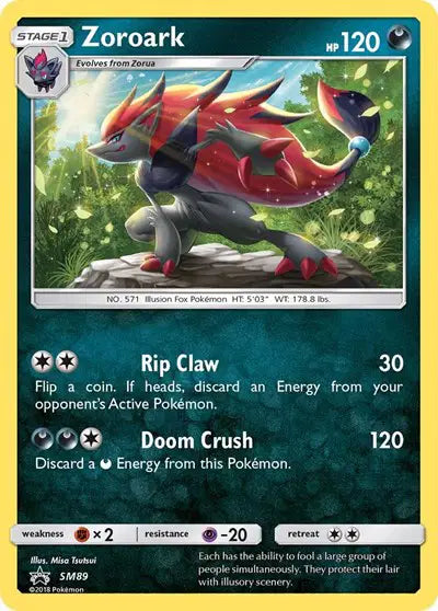 Zoroark - SM89 - Sun & Moon Promo