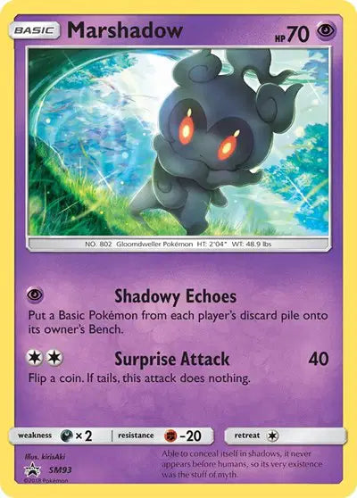 Marshadow - SM93 - Sun & Moon Promo
