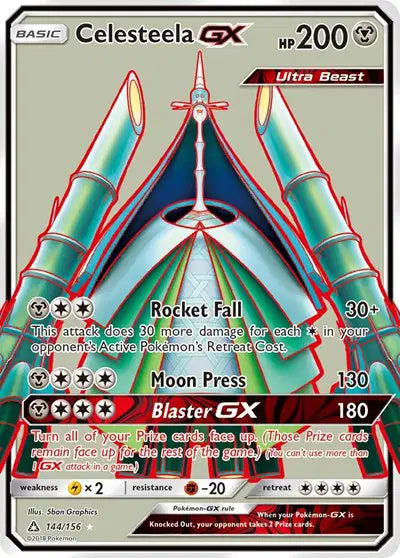 Celesteela GX - 144/156 - Ultra Prism