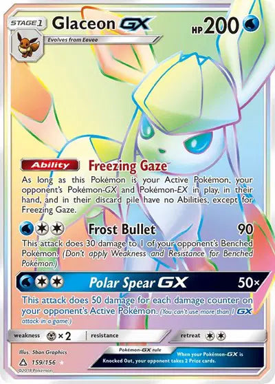Glaceon GX - 159/156 - Ultra Prism