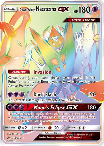 Dawn Wings Necrozma GX - 161/156 - Ultra Prism