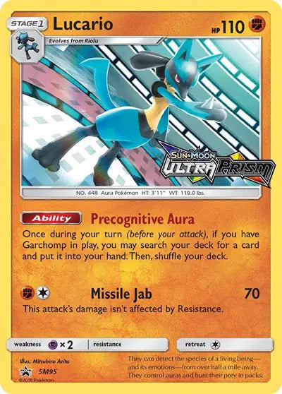 Lucario - SM95 - Sun & Moon Promo