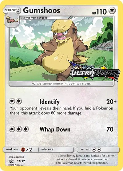 Gumshoos - SM97 - Sun & Moon Promo