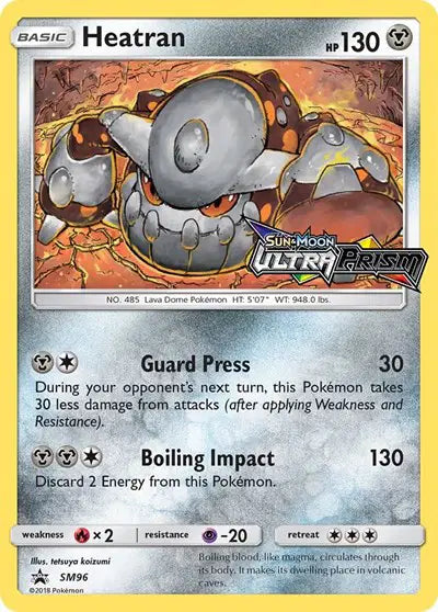 Heatran - SM96 - Sun & Moon Promo