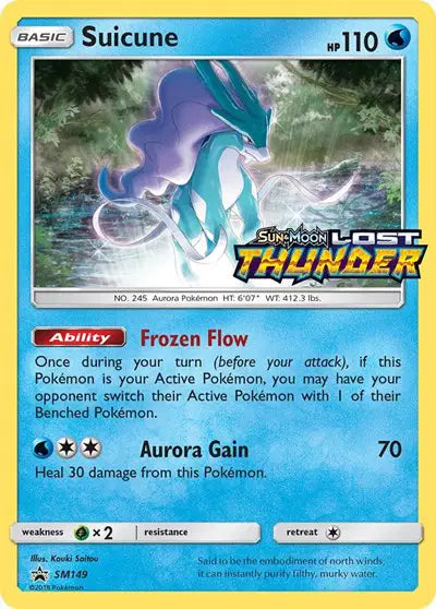 Suicune - SM149 - Sun & Moon Promo