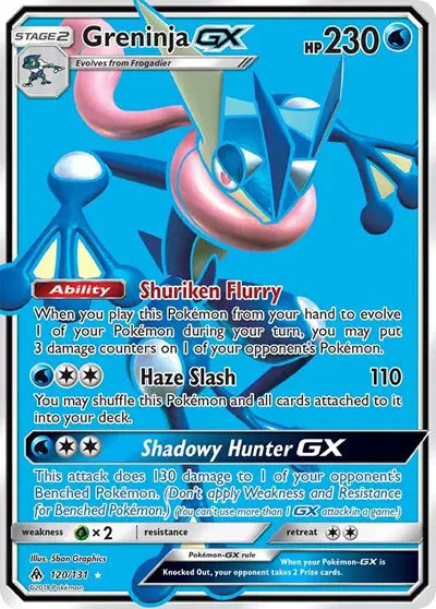 Greninja GX - 120/131 - Forbidden Light