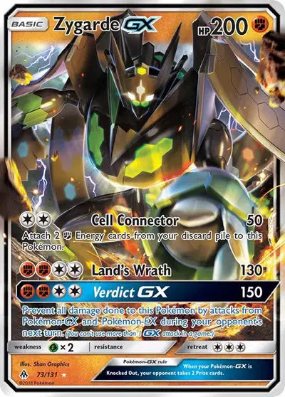 Zygarde GX - 73/131 - Forbidden Light