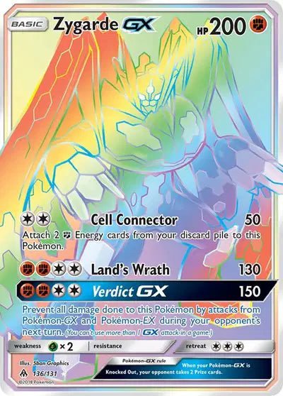 Zygarde GX - 136/131 - Forbidden Light