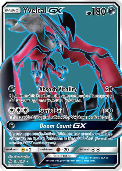 Yveltal GX - 124/131 - Forbidden Light