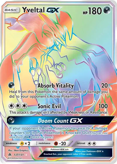 Yveltal GX - 137/131 - Forbidden Light