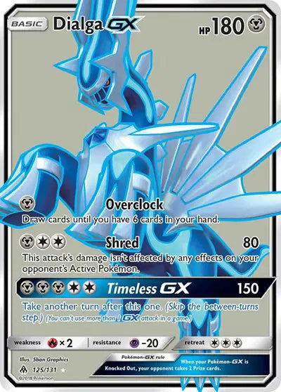 Dialga GX - 125/131 - Forbidden Light