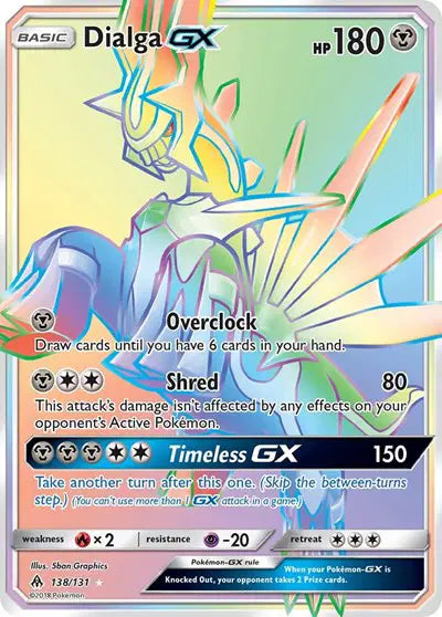 Dialga GX - 138/131 - Forbidden Light