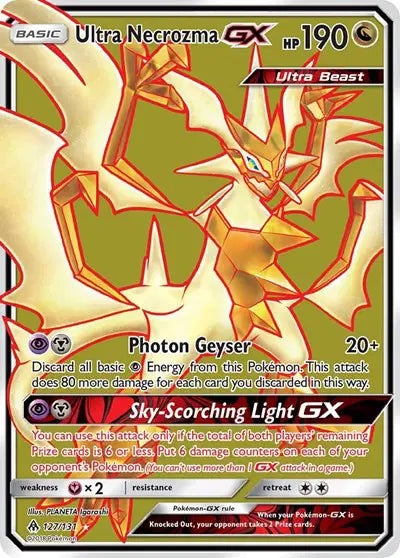 Ultra Necrozma GX - 127/131 - Forbidden Light
